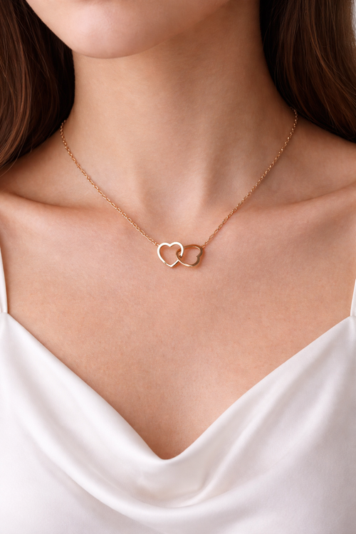 Entwined Hearts Necklace